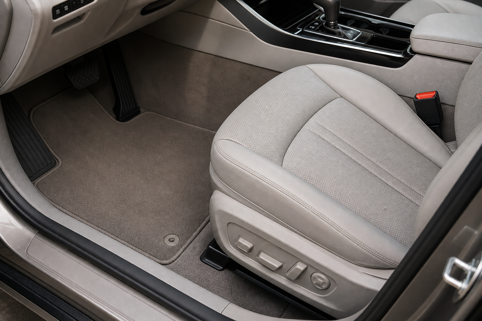 Clean vehicle interior after detailing
